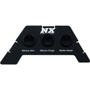 Polaris RZR Switch Panel - Nitrous Express - Aluminum, Anodized - Black - `15-`27 Polaris RZR Switch Panel - Nitrous Express - Aluminum, Anodized - Black - `15-`27